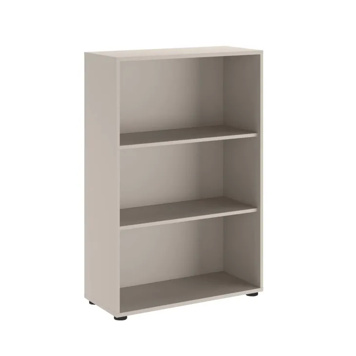 Libreria ufficio moderna 79x118cm beige cashmere Woody