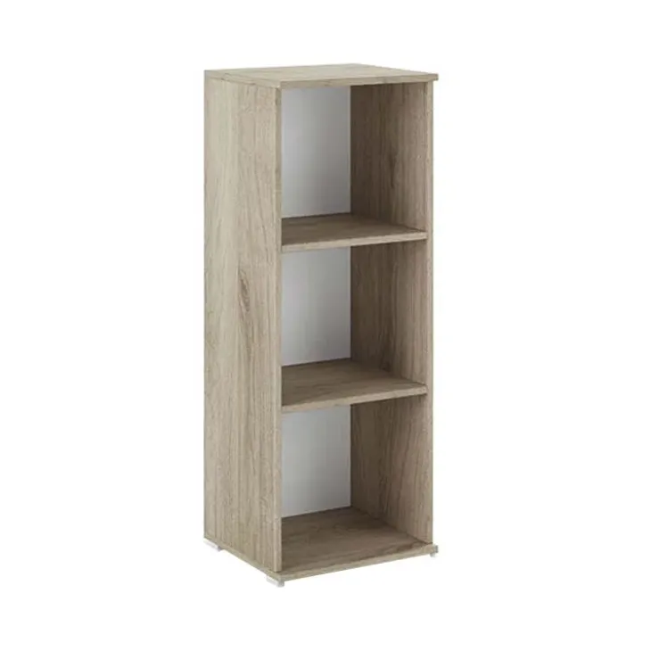 Libreria 40x106h cm a colonna 2 ripiani rovere Time G