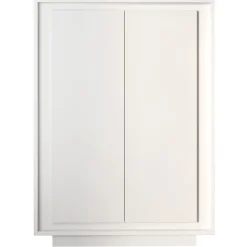 Madia alta 106x171h cm 2 ante bianco opaco Deluxe