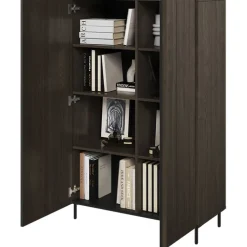 Madia alta 92x144h cm 2 ante wengè Blackwood
