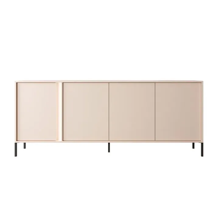 Madia 203x82h cm 4 ante moderna beige Melly