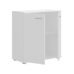 Madia 71x76h cm 2 ante moderna bianco Ely