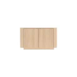 Madia 130x76h cm 2 ante moderna rovere Alba