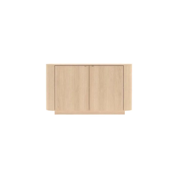 Madia 130x76h cm 2 ante moderna rovere Alba