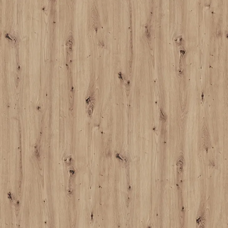 Madia 180x84h cm 2 ante rustica design cannettato rovere Branch