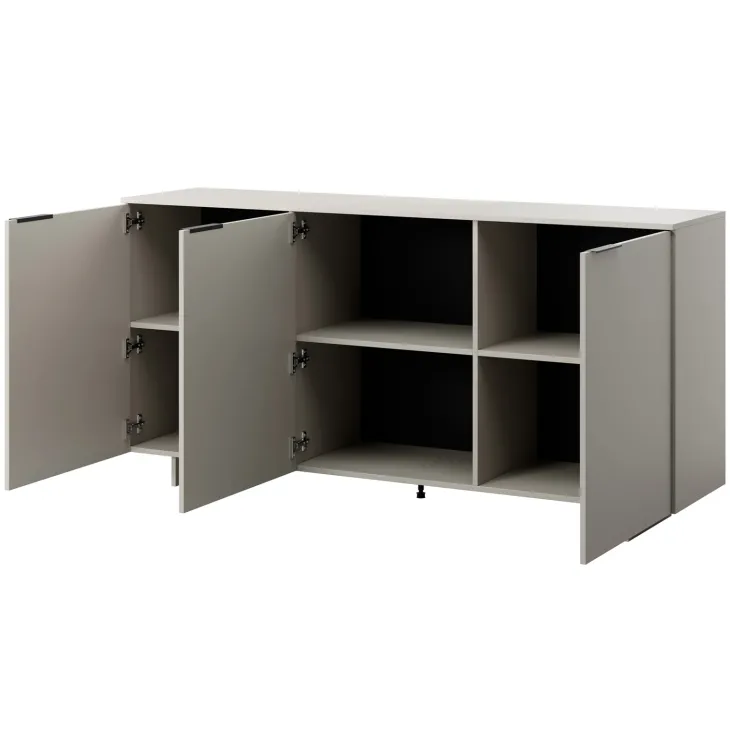 Madia 180x90h cm 3 ante soggiorno beige cashmere Stone
