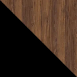 Madia 200x81h cm 4 ante soggiorno noce nero Wild