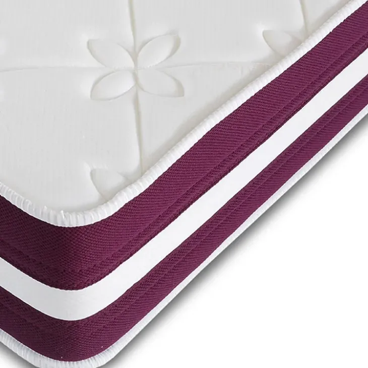 Materasso matrimoniale 160x200cm doppio strato memory antiacaro H. 24cm Superior Memory