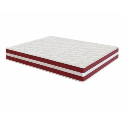Materasso matrimoniale 180x200cm doppio strato memory antiacaro H. 24cm Superior Memory