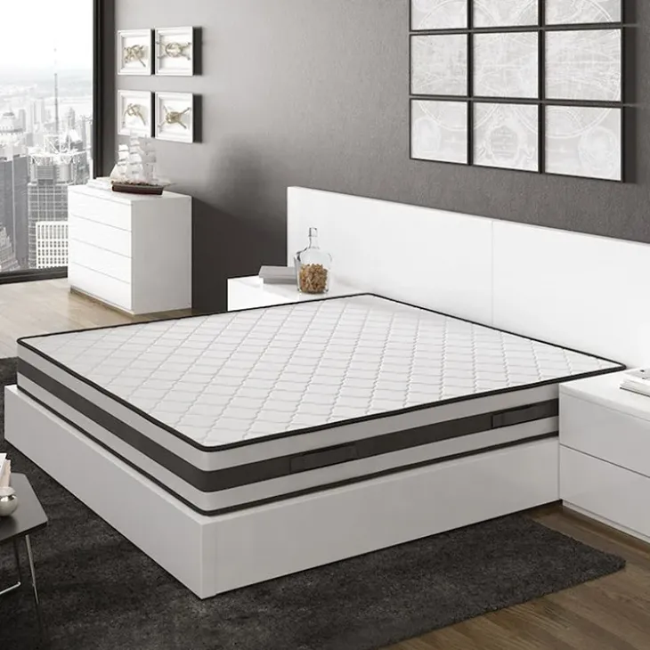 Materasso matrimoniale 180x200cm memory antiacaro H. 22cm Memory Deluxe