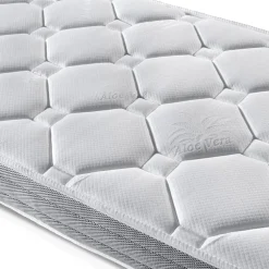 Materasso singolo 90x200cm anallergico antiacaro H.15cm Smart Sleep