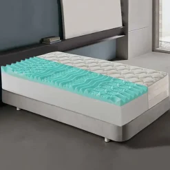 Materasso 90x200cm singolo memory schiumato ad acqua Imperial