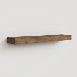 Mensola da parete 138x10h cm rovere scuro Sunset