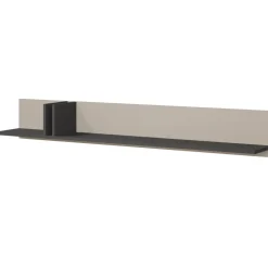 Mensola 150x22 cm antracite beige Essenzia