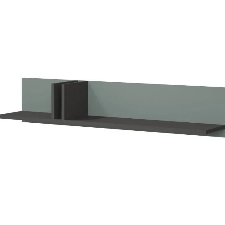 Mensola 110x22 cm antracite verde Essenzia