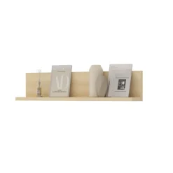 Mensola 150x32h cm per parete attrezzata rovere Megan Gihome®