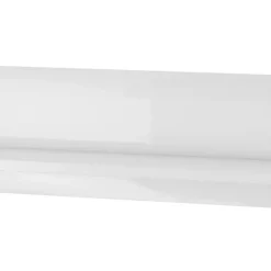 Mensola 160x22h cm soggiorno moderna bianco opaco e lucido Maiorca