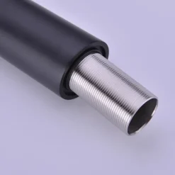 Miscelatore alto per lavabo bagno ottone nero Becco