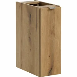 Mobile bagno sospeso cannettato 120cm 5 ante bianco rovere Cleany