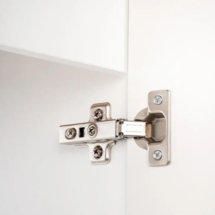 Mobile bagno sospeso cannettato 120cm 5 ante bianco rovere Cleany