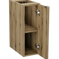 Mobile bagno sospeso cannettato 140cm 4 cassetti verde salvia rovere Greeny
