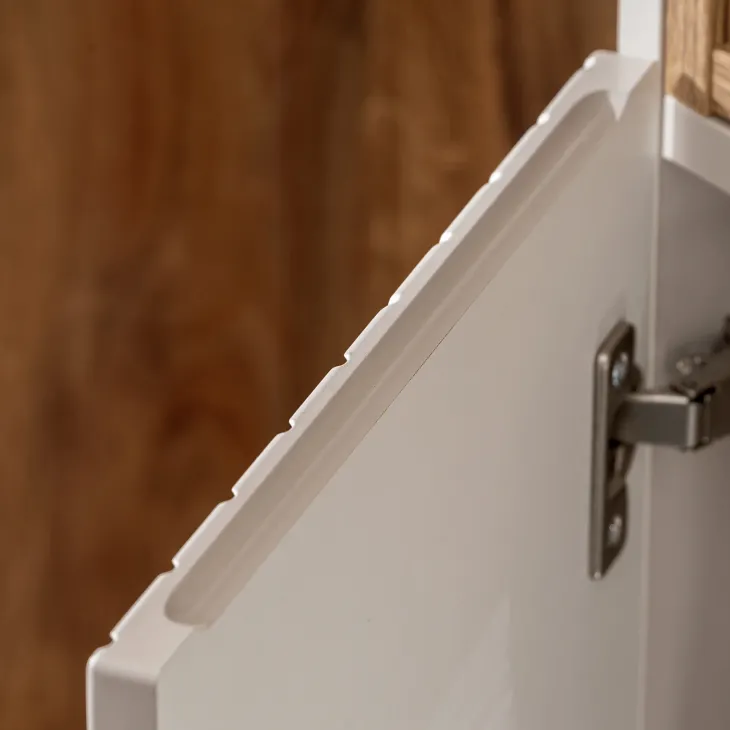 Mobile bagno sospeso 140cm 5 ante beige cashmere Neutry