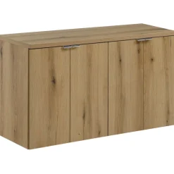 Mobile bagno sospeso 100cm 4 ante rovere Rovery