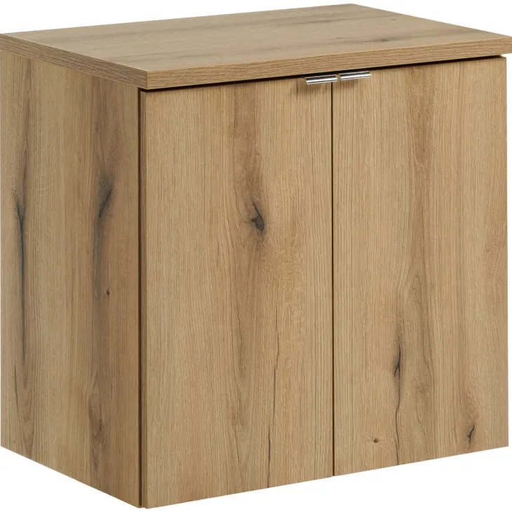 Mobile bagno sospeso 60cm 2 ante rovere Rovery
