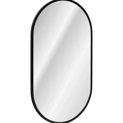 Mobile bagno sospeso 60cm cannettato con lavabo, colonna e specchio rosa Autentic