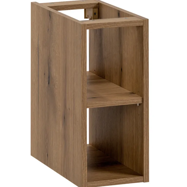 Mobile bagno sospeso 180cm cannettato 2 cassettoni beige Autentic