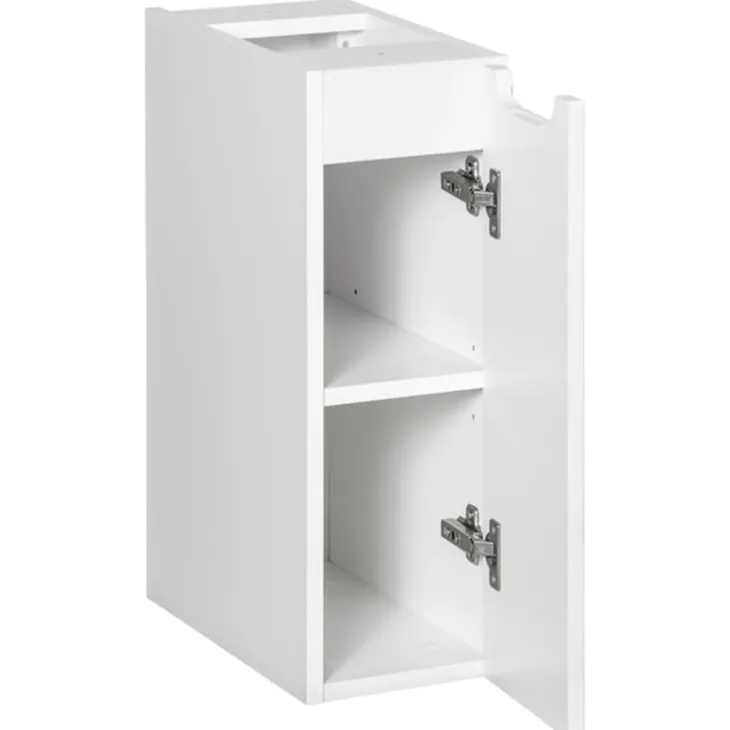 Mobile bagno sospeso 140cm cannettato 4 cassetti beige bianco Cleany