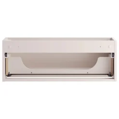 Mobile bagno sospeso 80cm cannettato con lavabo 1 cassetto beige Cleany