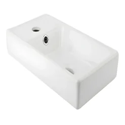 Mobile bagno sospeso 40cm cm con lavabo quercia antracite Limpid