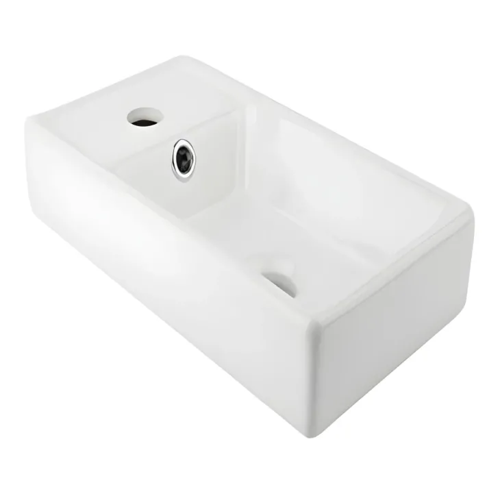 Mobile bagno sospeso 40cm cm con lavabo quercia antracite Limpid