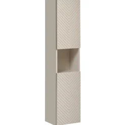 Mobile bagno sospeso 60cm con colonna beige cashmere Neutry