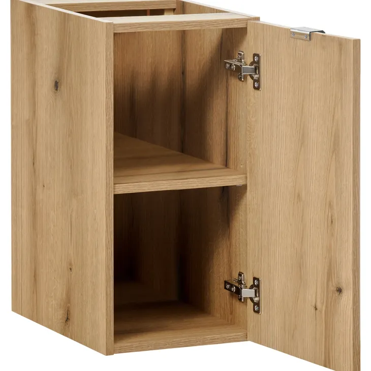 Mobile bagno sospeso 90cm con colonna rovere Rovery