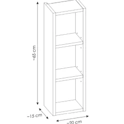 Mobile bagno sospeso 180cm con 2 lavabi, 2 mobili specchio e colonna grigio quercia Serif