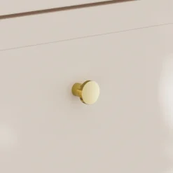 Mobile bagno sospeso 60cm fresato 2 cassetti beige Sand
