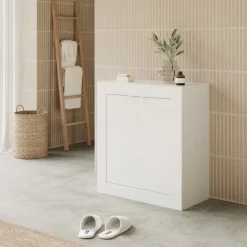 Mobile bagno 70x78h cm 2 ante bianco lucido Turny