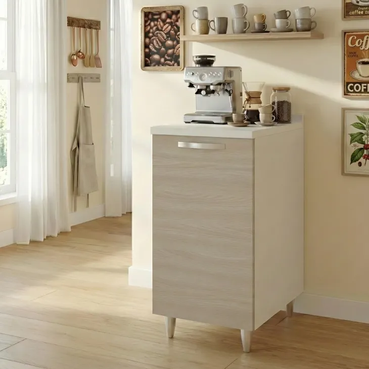 Mobile base cucina 40x86h cm 1 anta rovere olmo Talise