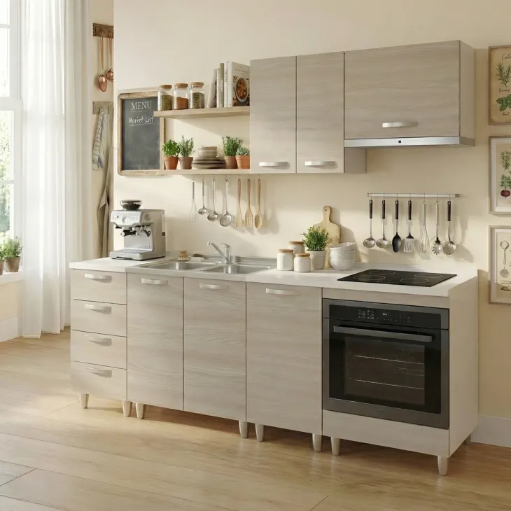 Mobile base cucina 40x86h cm 1 anta rovere olmo Talise