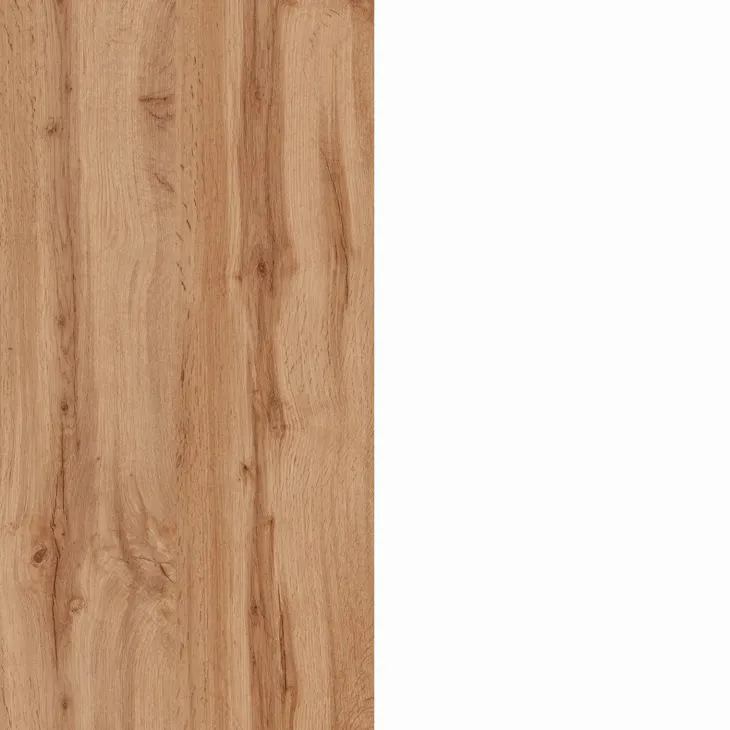 Mobile dispensa cucina 90x90h cm 3 vani bianco piano rovere Gourmet