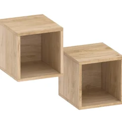 Mobile ingresso consolle 98x196h cm pannello cannettato rovere chiaro grigio chiaro Sunset Decor 1002