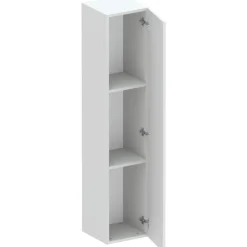 Mobile ingresso consolle 98x196h cm pannello cannettato rovere chiaro grigio chiaro Sunset Decor 1002
