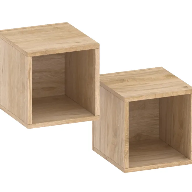 Mobile ingresso consolle 98x196h cm pannello cannettato rovere chiaro marrone bronzo Sunset Decor 1002