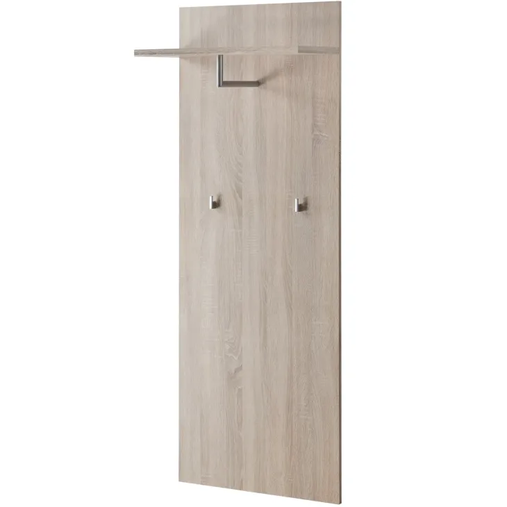 Mobile ingresso 180x203h cm con specchio e appendiabiti rovere sonoma California 3 Gihome®