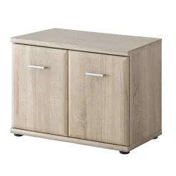 Mobile ingresso 180x203h cm con specchio e appendiabiti rovere sonoma California 3 Gihome®