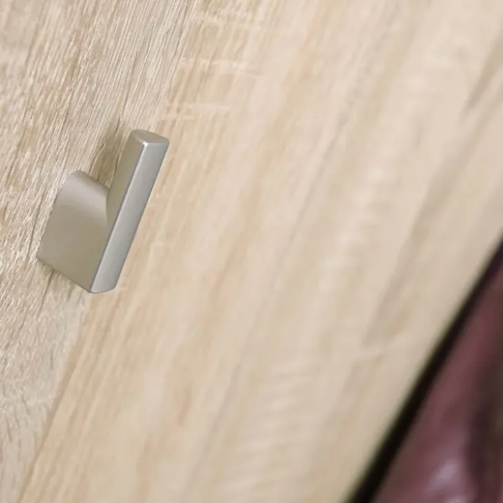 Mobile ingresso 180x203h cm con specchio e appendiabiti rovere sonoma California 3 Gihome®
