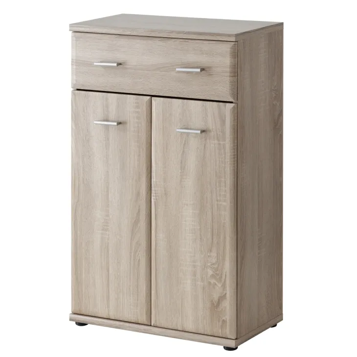 Mobile ingresso 210x203h cm con specchio e appendiabiti rovere sonoma California 4 Gihome®