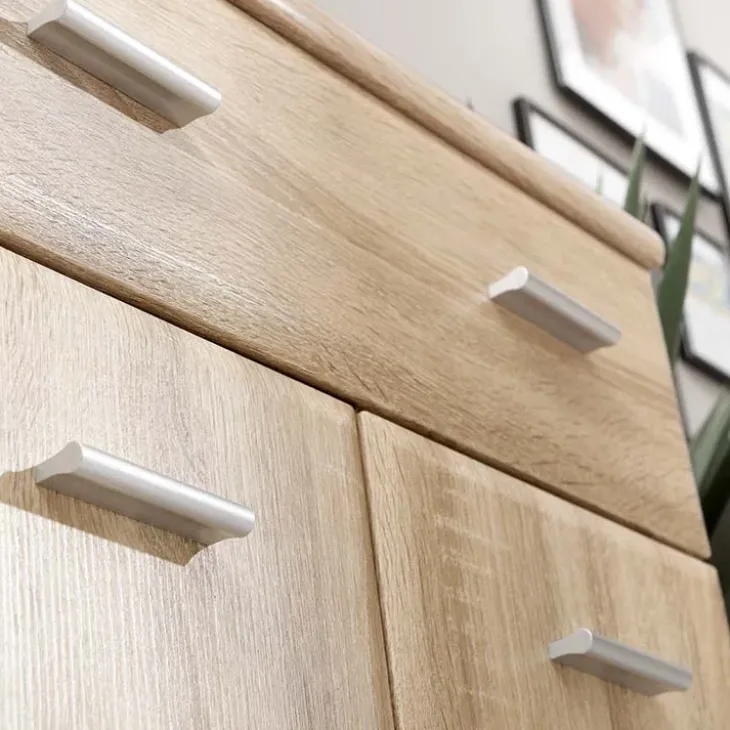 Mobile ingresso 210x203h cm con specchio e appendiabiti rovere sonoma California 4 Gihome®